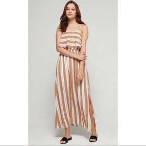 After Market NWT Women's Maxi‎ Striped Long Dress Size: Small
